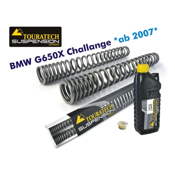 Muelles progresivos de horquilla de intercambio,  BMW G650X Challenge