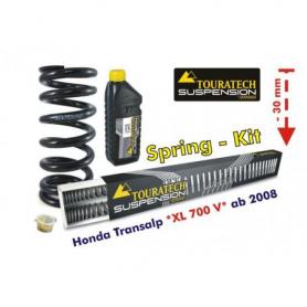 Lower suspension adjustment in 30mm Honda XL700V Transalp from year 2008