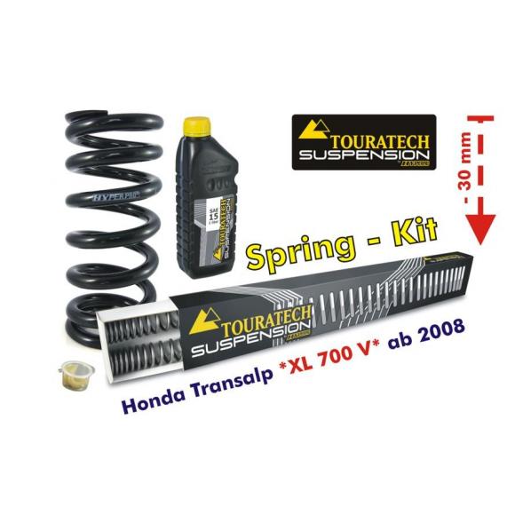 Lower suspension adjustment in 30mm Honda XL700V Transalp from year 2008