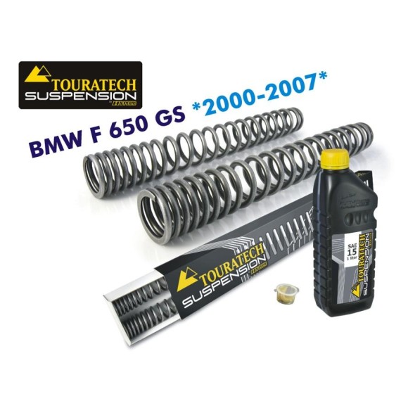 Progressive fork springs, for BMW F650GS (2000-2007)