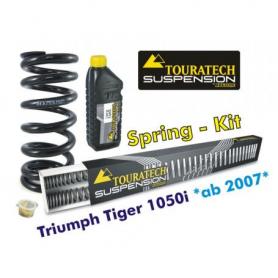 Hyperpro progressive exchange springs for fork and shock absorber tube, Triumph Tiger 1050i *from year 2007*