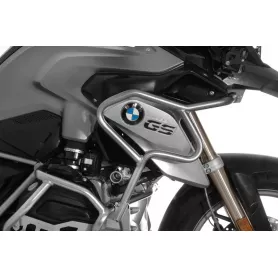 Barras de proteccion superior de acero inoxidable para BMW R1200GS LC - Plata