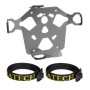Adapter plate with strap for 3-liter gas canister on Zega PRO / ZEGA MUNDO cases / BMW
