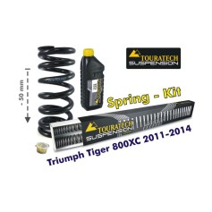 Suspension adjustment on 50mm Triumph Tiger 800XC 2011-2015 *exchange springs*