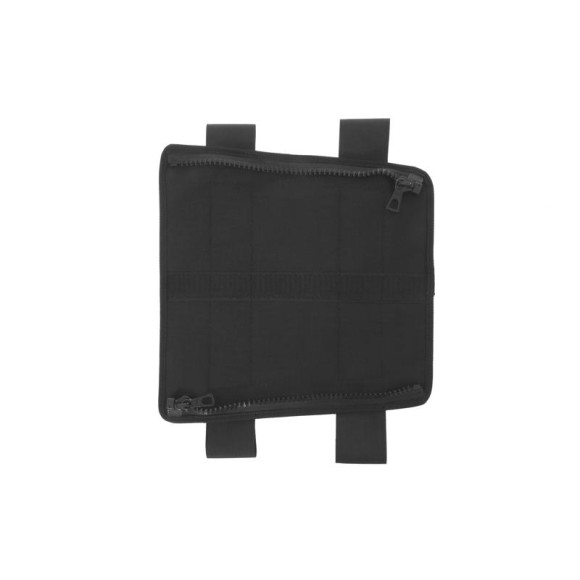 Bag fastening set with zipper for passenger seat, with 2 Velcro fasteners to the seat