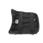 Bag fastening set with zipper for passenger seat, with 2 Velcro fasteners to the seat