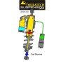 Tubo Amortiguador Trasero Touratech "Extreme" para BMW R1200GS ADV (2006-2013)