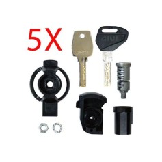 SET OF 5 LOCKS GIVI SECURITY LOCKS 5 SUITCASES GIVI SL105
