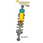 Suspension shock absorber tube Touratech for BMW F650GS DAKAR from 2000 onwards model Level1