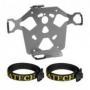 3-liter canister from Touratech with adaptor plate for ZEGA Pro and Mundo cases and two fastening straps