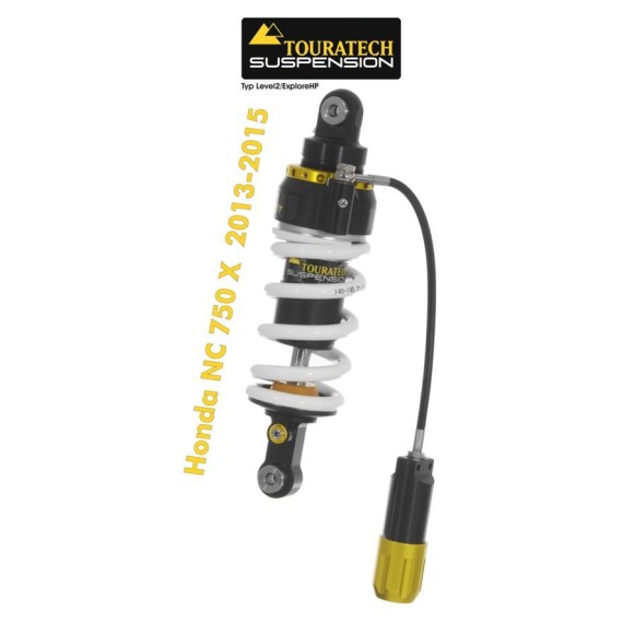 Touratech Suspension shock absorber tube for Honda NC750X from 2013-2015 type Level2/ExploreHP