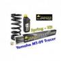 Progressive exchange springs for fork and shock absorber tube, Yamaha MT 09 Tracer