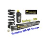 Progressive exchange springs for fork and shock absorber tube, Yamaha MT 09 Tracer