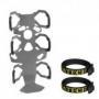 ZEGA Pro/ZEGA World bottle holder adapter plate-individual with Touratech aluminum bottle 0.6 liters