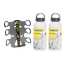 Zega Pro / Zega World bottle holder adapter plate-double with 2x Touratech aluminum bottle 0.6 liters