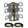 Zega Pro / Zega World bottle holder adapter plate-double with 2x Touratech aluminum bottle 0.6 liters