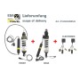 SET Touratech Suspensión Plug & Travel ESA SET para BMW R1200GS (2010-2012)