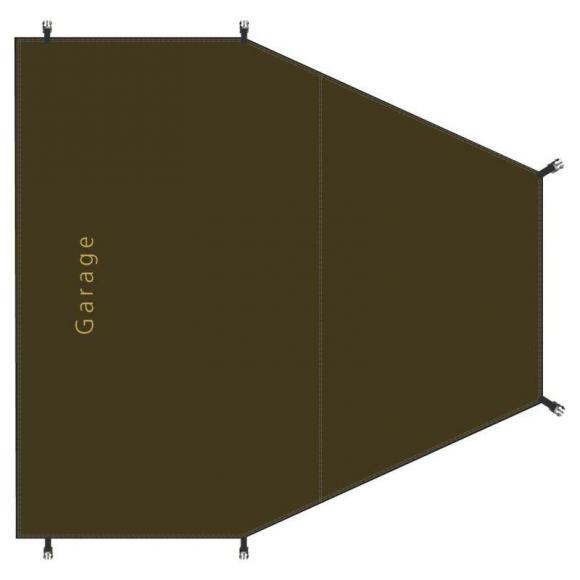 Floor tarpaulin for the Atacama and Solo Expedition Tent (garage)