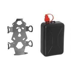 2 liter canister with holder and adapter plate for Zega Pro and Zega Mundo panniers