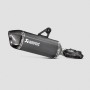 Akrapovic slip-on exhaust, Titan, black for BMW R1200GS (LC) / R1200GS Adventure (LC) from 2017 / R1250GS Adventure