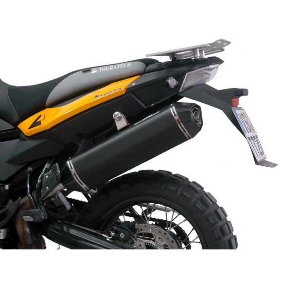 AC Schnitzer Stealth exhaust muffler for the BMW F800GS / F800GS-ADV / F700GS from 2017