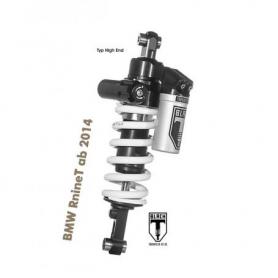 Black-T Highend shock absorber tube for BMW R nineT from 2014 onwards