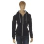 Sudadera con cremallera "Adventure Equipment", mujer, azul