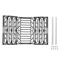 Radiator shroud for Triumph Tiger Explorer, anodized black