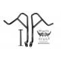 Stainless steel upper protection bars for BMW R1200GS LC