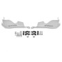 Touratech GD Guards Kawasaki Versys 650, Versys 1000, KLR 650, white