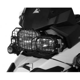 Protector de faros de acero inoxidable para BMW F800GS y ADV / F700GS / F650GS Twin (desde 2008)