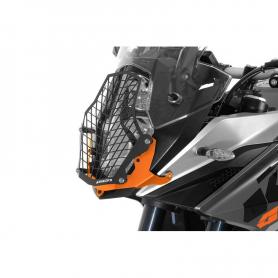 Stainless steel headlamp protector for KTM 1050 ADV/ 1090 ADV/ 1190 ADV/ 1190 ADV R / 1290 Super Adventure - Orange