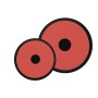 Pack of dashboard discs (large and small)