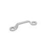Screw ring for luggage fastening on suitcases