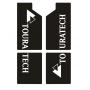 Stickers Touratech for fork of BMW R 1200 GS / R 1200 GS Adventure up to 2012