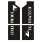 Stickers Touratech for fork of BMW R 1200 GS / R 1200 GS Adventure up to 2012