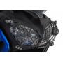 Protector de faros para Yamaha XT1200Z Super Tenere, acero inoxidable, negro