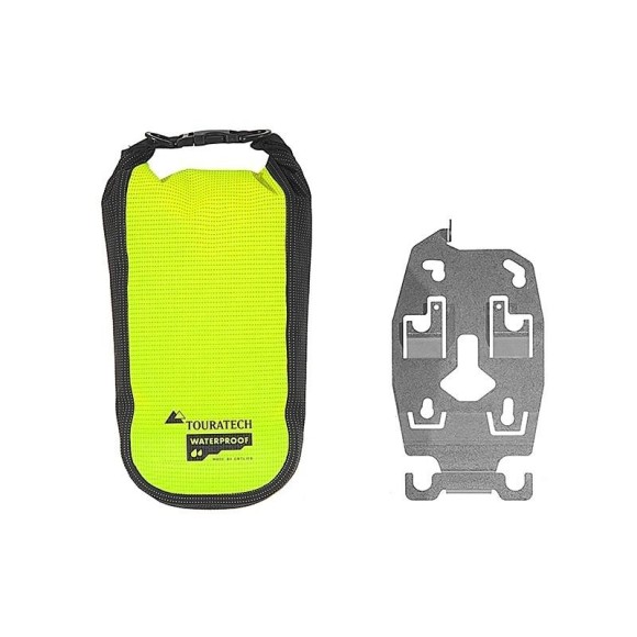 ZEGA Pro2 accessory holder holder with additional bag Touratech Waterproof "High Visibility", size L