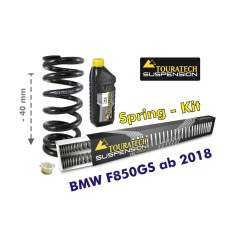 Height Reduction Kit -25/-40mm with Progressive Replacement Springs for BMW F850GS / ADV (2018-)