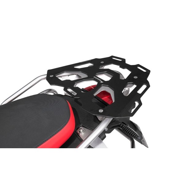 Aluminum luggage rack, black for BMW "Touring Package" BMW F850GS / F750GS