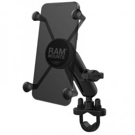 Soporte Ram Mount Movil de Base para Moto Bicicleta Accesorios Impermeable  Aluminio Suporte Telemovel Mota Soporte de Bola de Base Fija 2 Pzs (25 mm)  : : Electrónica
