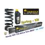 Progressive interchange springs for fork and shock tube for Honda