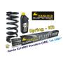 Progressive interchange springs for fork and shock tube for Honda