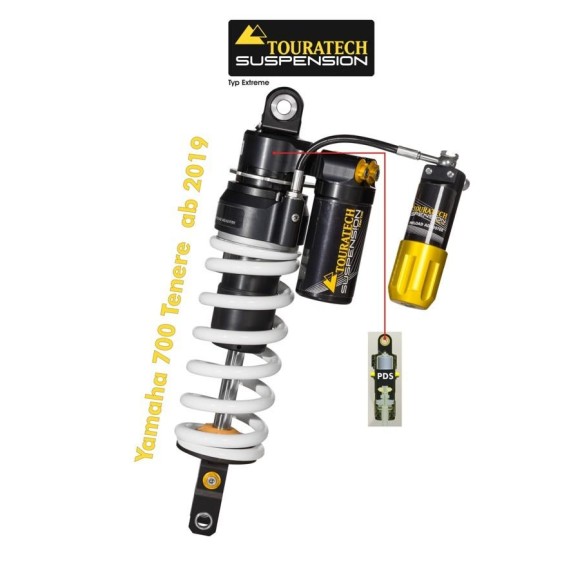 Tubo amortiguador Extreme para Yamaha Tenere 700