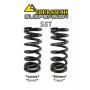 Resortes progresivos de intercambio para delantera y trasera tubo amortiguador BMW R1150GS 1999-2003