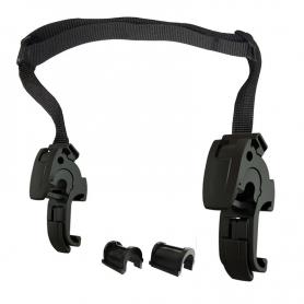 Mounting kit 16mm, with 8,10,12mm inserts for ENDURANCE Click side pouch, by Touratech Waterproof