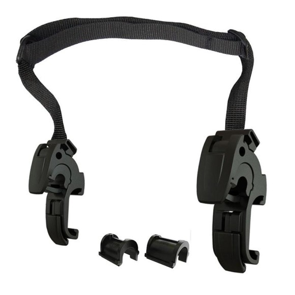 Mounting kit 16mm, with 8,10,12mm inserts for ENDURANCE Click side pouch, by Touratech Waterproof