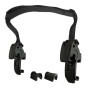 Mounting kit 16mm, with 8,10,12mm inserts for ENDURANCE Click side pouch, by Touratech Waterproof
