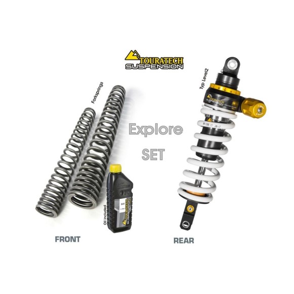 Set Touratech Suspension WTE Explore para  Yamaha Tenere 700