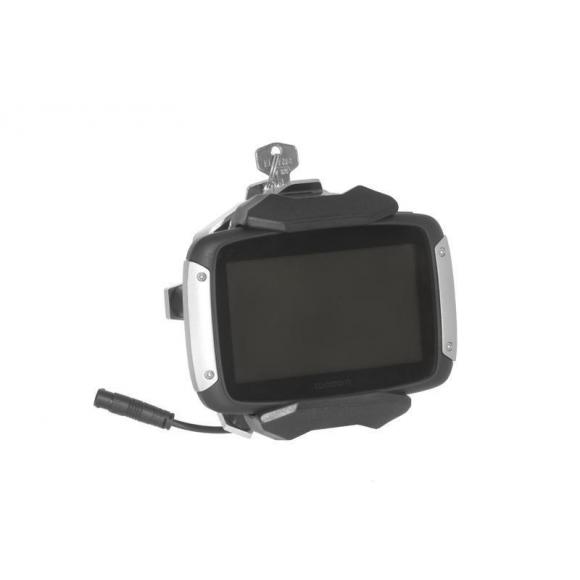 Soporte para manillar TomTom Rider 40/400/410/450/550, bloqueable, negro